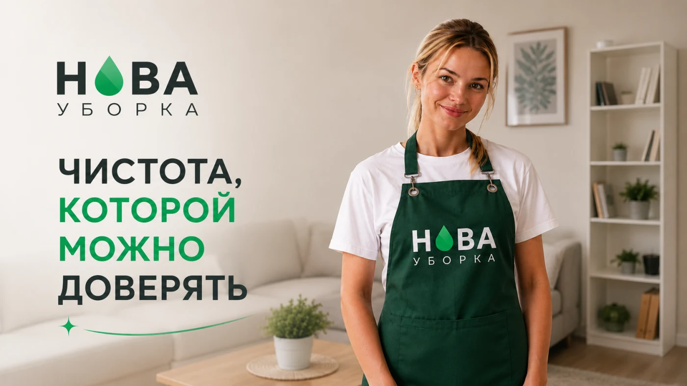 Команда клинеров Нова — профессиональный клининг в Омске