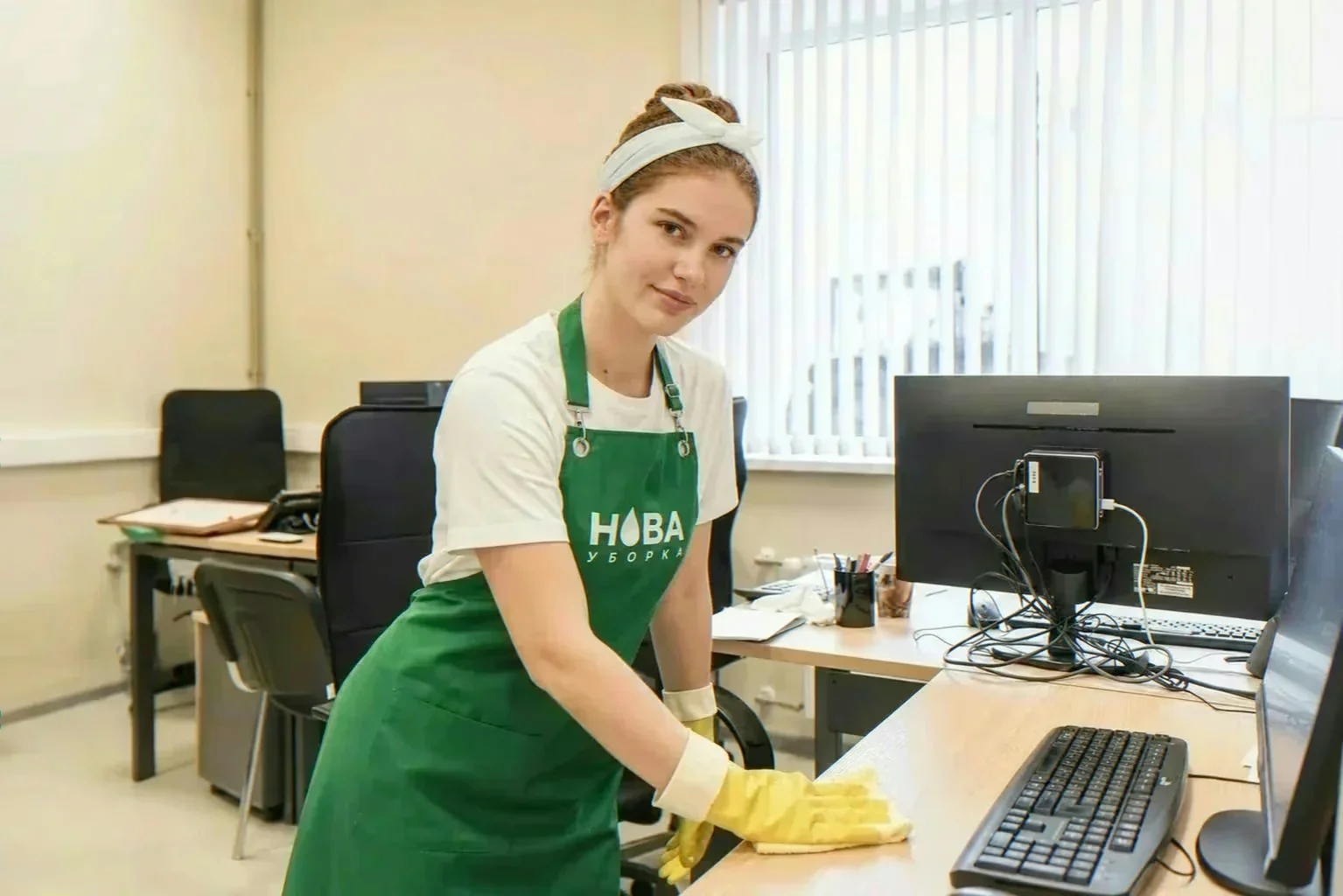 Клининг офисов в Омске