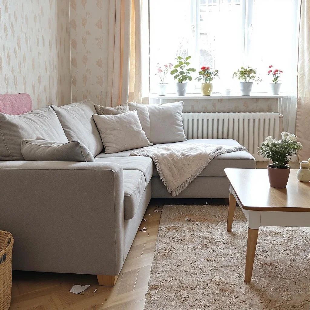 Экологичная уборка частного дома - до уборки